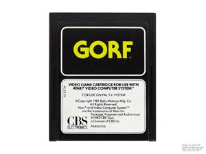 Atari 2600 Gorf CBS Game Cartridge PAL