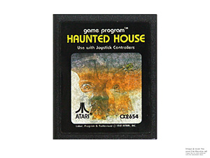 Atari 2600 Haunted House Game Cartridge NTSC