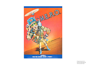 Box for Atari 2600 Hero Box for Atari 2600 Hero