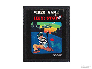 Atari 2600 Hey! Stop! Rainbow Vision Game Cartridge PAL