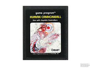 Atari 2600 Human Cannonball Game Cartridge PAL Atari 2600 Human Cannonball Game Cartridge PAL