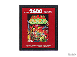 Atari 2600 Ikari Warriors Red Label Game Cartridge PAL