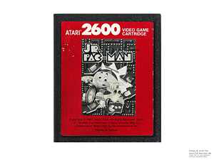 Atari 2600 Jr PAC-MAN Red Label Game Cartridge PAL