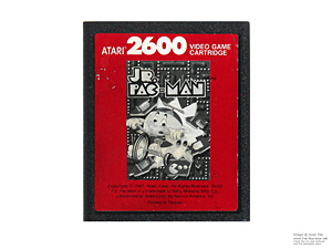 Atari 2600 Jr PAC-MAN Red Label Game Cartridge PAL Atari 2600 Jr PAC-MAN Red Label Game Cartridge PAL