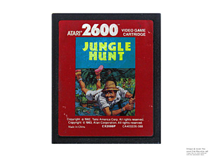 Atari 2600 Jungle Hunt Red Label Game Cartridge PAL Atari 2600 Jungle Hunt Red Label Game Cartridge PAL