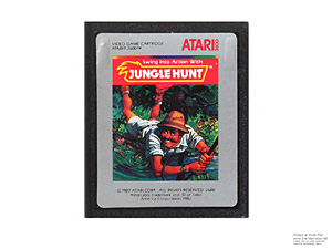 Atari 2600 Jungle Hunt Game Cartridge NTSC