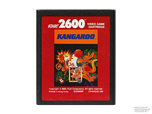 Atari 2600 Kangaroo Red Label Game Cartridge PAL Atari 2600 Kangaroo Red Label Game Cartridge PAL