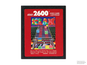 Atari 2600 Klax Red Label Game Cartridge PAL
