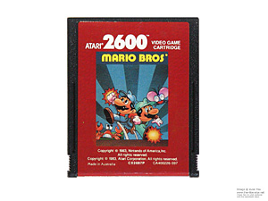 Atari 2600 Mario Bros Red Label Game Cartridge PAL