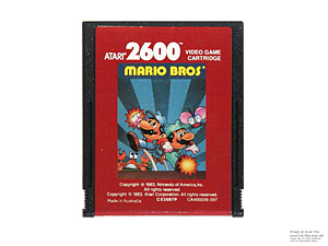Atari 2600 Mario Bros Red Label Game Cartridge PAL Atari 2600 Mario Bros Red Label Game Cartridge PAL