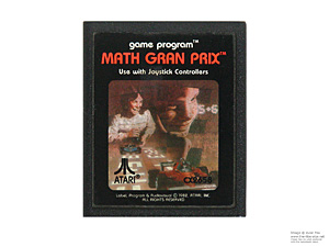 Atari 2600 Math Grand Prix Game Cartridge NTSC Atari 2600 Math Grand Prix Game Cartridge NTSC