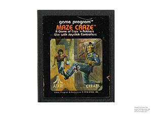 Atari 2600 Maze Craze Game Cartridge PAL