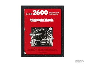 Atari 2600 Midnight Magic Red Label Game Cartridge NTSC Atari 2600 Midnight Magic Red Label Game Cartridge NTSC