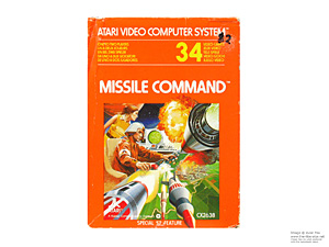 Box for Atari 2600 Missile Command