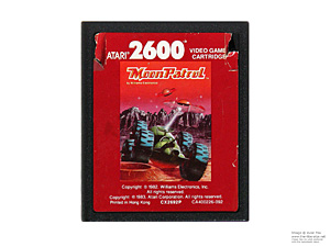 Atari 2600 Moon Patrol Red Label Game Cartridge PAL