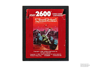 Atari 2600 Moon Patrol Red Label Game Cartridge PAL Atari 2600 Moon Patrol Red Label Game Cartridge PAL