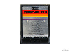 Atari 2600 Moonsweeper Imagic Game Cartridge PAL