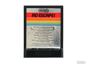Atari 2600 No Escape Imagic Game Cartridge PAL Atari 2600 No Escape Imagic Game Cartridge PAL