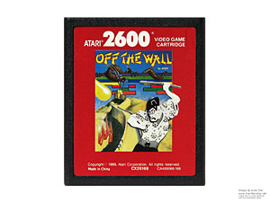Atari 2600 Off the Wall Game Cartridge PAL