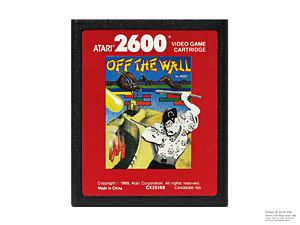 Atari 2600 Off the Wall Game Cartridge PAL Atari 2600 Off the Wall Game Cartridge PAL