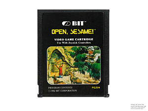 Atari 2600 Open Sesame Bit Corp Game Cartridge PAL Atari 2600 Open Sesame Bit Corp Game Cartridge PAL