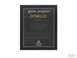 Atari 2600 Othello Text Label Game Cartridge PAL Atari 2600 Othello Text Label Game Cartridge PAL