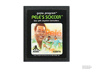 Atari 2600 Pele's Soccer Game Cartridge PAL