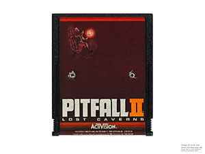 Atari 2600 Pitfall II Game Cartridge PAL Atari 2600 Pitfall II Game Cartridge PAL