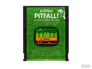 Atari 2600 Pitfall Game Cartridge PAL