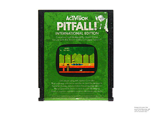 Atari 2600 Pitfall Game Cartridge PAL Atari 2600 Pitfall Game Cartridge PAL