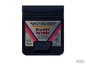Atari 2600 Planet Patrol Spectravideo / Spectravision Game Cartridge PAL