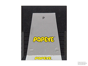 Atari 2600 Popeye Text Label Game Cartridge PAL
