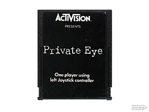 Atari 2600 Private Eye HES Game Cartridge PAL