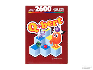 Box for Atari 2600 Qbert Box for Atari 2600 Qbert
