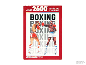 Box for Atari 2600 Realsports Boxing Red Label