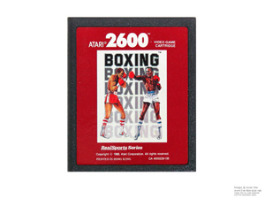 Atari 2600 Realsports Boxing Red Label Game Cartridge PAL