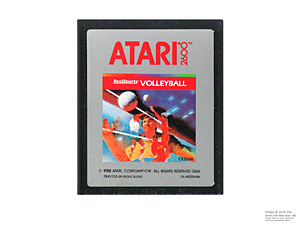 Atari 2600 Realsports Volleyball Game Cartridge PAL