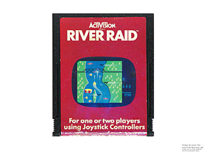 Atari 2600 River Raid HES Game Cartridge PAL