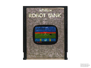 Atari 2600 Robot Tank Multilingual International Edition Game Cartridge PAL