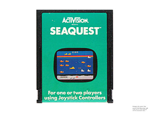 Atari 2600 Sea Quest HES Australian Only Game Cartridge PAL Atari 2600 Sea Quest HES Australian Only Game Cartridge PAL