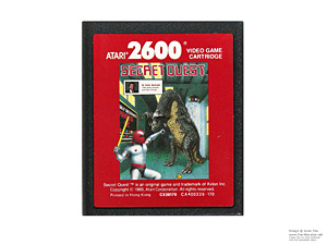 Atari 2600 Secret Quest Red Label Game Cartridge PAL