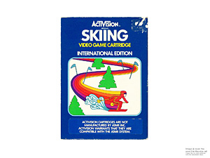 Box for Atari 2600 Skiing International Edition Box for Atari 2600 Skiing International Edition
