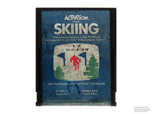 Atari 2600 Skiing Game Cartridge NTSC Atari 2600 Skiing Game Cartridge NTSC