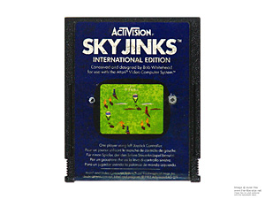Atari 2600 Sky Jinks Multilingual International Edition Game Cartridge PAL