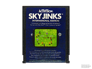 Atari 2600 Sky Jinks Multilingual International Edition Game Cartridge PAL Atari 2600 Sky Jinks Multilingual International Edition Game Cartridge PAL