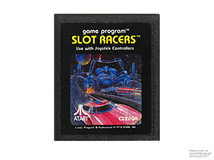 Atari 2600 Slot Racers Game Cartridge PAL