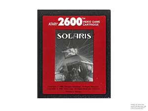 Atari 2600 Solaris Red Label Game Cartridge PAL