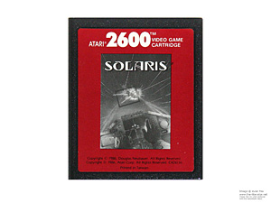 Atari 2600 Solaris Red Label Game Cartridge PAL Atari 2600 Solaris Red Label Game Cartridge PAL