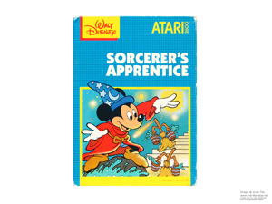 Box for Atari 2600 Sorcerer's Apprentice Box for Atari 2600 Sorcerer's Apprentice