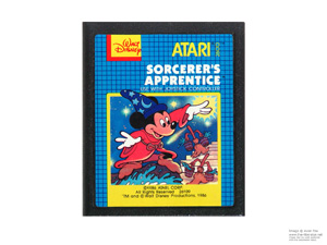 Atari 2600 Sorcerer's Apprentice Disney Game Cartridge PAL
